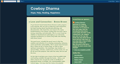 Desktop Screenshot of cowboydharma.blogspot.com