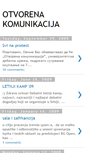 Mobile Screenshot of otvorenakomunikacija.blogspot.com