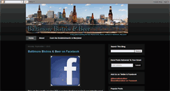 Desktop Screenshot of bmorebistroandbeers.blogspot.com