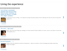 Tablet Screenshot of livingthexperience.blogspot.com