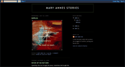 Desktop Screenshot of maryannesstories.blogspot.com