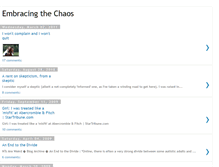 Tablet Screenshot of chaosandjoy.blogspot.com