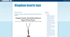 Desktop Screenshot of kingdom-hearts-toys.blogspot.com