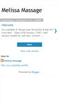 Mobile Screenshot of melissamassage.blogspot.com