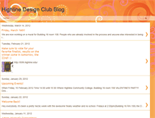 Tablet Screenshot of highlinedesignclub.blogspot.com