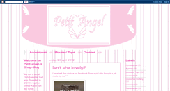 Desktop Screenshot of petit-angel-shop.blogspot.com