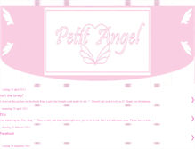 Tablet Screenshot of petit-angel-shop.blogspot.com