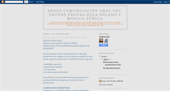 Desktop Screenshot of comuoraltec.blogspot.com