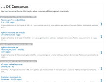 Tablet Screenshot of deconcursos.blogspot.com