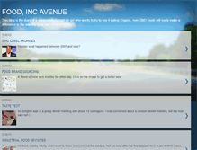 Tablet Screenshot of foodincavenue.blogspot.com