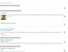 Tablet Screenshot of losalercesturismo.blogspot.com