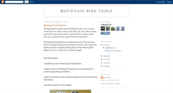 Desktop Screenshot of mtb-tools.blogspot.com