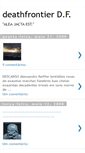 Mobile Screenshot of deathfrontier.blogspot.com