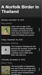 Mobile Screenshot of norfolkbirderinthailand.blogspot.com