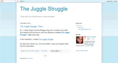 Desktop Screenshot of jugglestruggle.blogspot.com