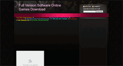 Desktop Screenshot of fullversionsoftwaredownload.blogspot.com