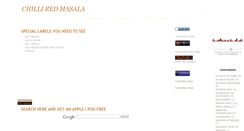 Desktop Screenshot of chilliredmasala.blogspot.com