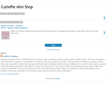 Tablet Screenshot of cutiepieeshopping.blogspot.com