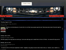 Tablet Screenshot of baylorcamaro.blogspot.com