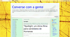 Desktop Screenshot of conversecomagente.blogspot.com