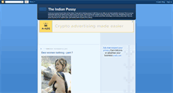 Desktop Screenshot of indianpussy4u.blogspot.com