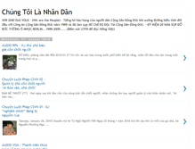 Tablet Screenshot of chungtoilanhandan.blogspot.com