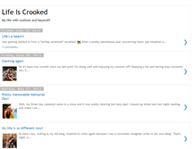 Tablet Screenshot of lifeiscrooked.blogspot.com