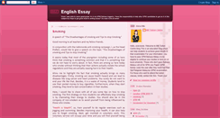 Desktop Screenshot of englishessayforstudents.blogspot.com