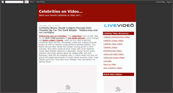 Desktop Screenshot of celebs-on-video.blogspot.com