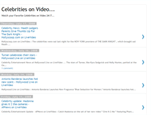 Tablet Screenshot of celebs-on-video.blogspot.com