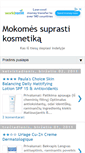 Mobile Screenshot of kosmetikosanalize.blogspot.com