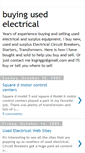 Mobile Screenshot of buyingusedelectrical.blogspot.com