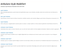 Tablet Screenshot of ambulansucakmodelleri.blogspot.com