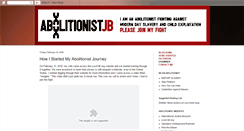 Desktop Screenshot of abolitionistjb.blogspot.com