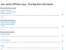 Tablet Screenshot of jom-affiliate.blogspot.com