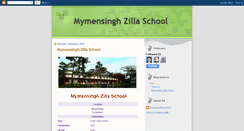 Desktop Screenshot of mymensinghzillaschool.blogspot.com