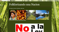 Desktop Screenshot of folklorizandounanacion.blogspot.com