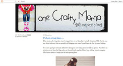 Desktop Screenshot of michelle-onecraftymama.blogspot.com