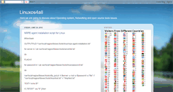 Desktop Screenshot of linuxos4all.blogspot.com
