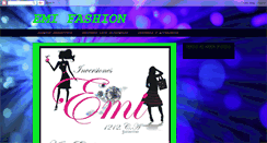 Desktop Screenshot of emifashion.blogspot.com