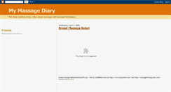 Desktop Screenshot of my-massage.blogspot.com