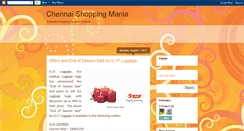 Desktop Screenshot of chennai-shopping-mania.blogspot.com