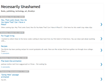Tablet Screenshot of necessarilyunashamed.blogspot.com