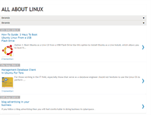 Tablet Screenshot of aboutinstallationlinux.blogspot.com