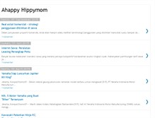Tablet Screenshot of ahappyhippymom.blogspot.com