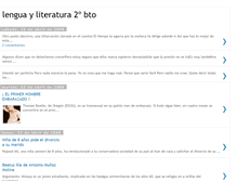 Tablet Screenshot of lenguayliteraturasegundo.blogspot.com