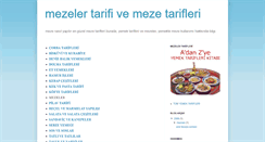 Desktop Screenshot of mezelerim.blogspot.com