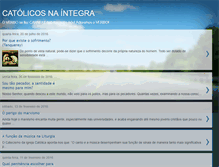 Tablet Screenshot of catoliconews.blogspot.com