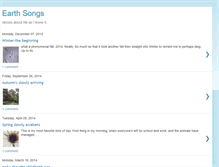 Tablet Screenshot of erthsongs.blogspot.com