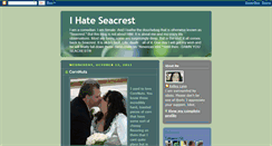 Desktop Screenshot of ihateseacrest.blogspot.com